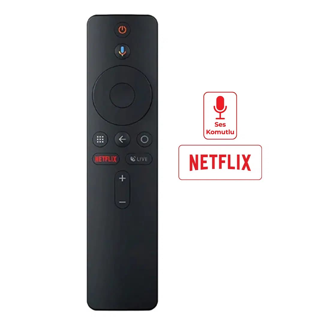 Xiaomi Mi Box S Netflix Tuşlu 4K Android Tv Box Kumanda - Seyyar Elektronik