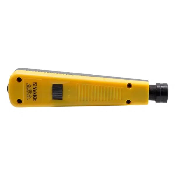 YesKit YK-110 Krone KEP-KEP Crimper Network Kablo Sonlandırma Pensesi (Punch Down Tool, 66/110 Bıçaklı) - Seyyar Elektronik