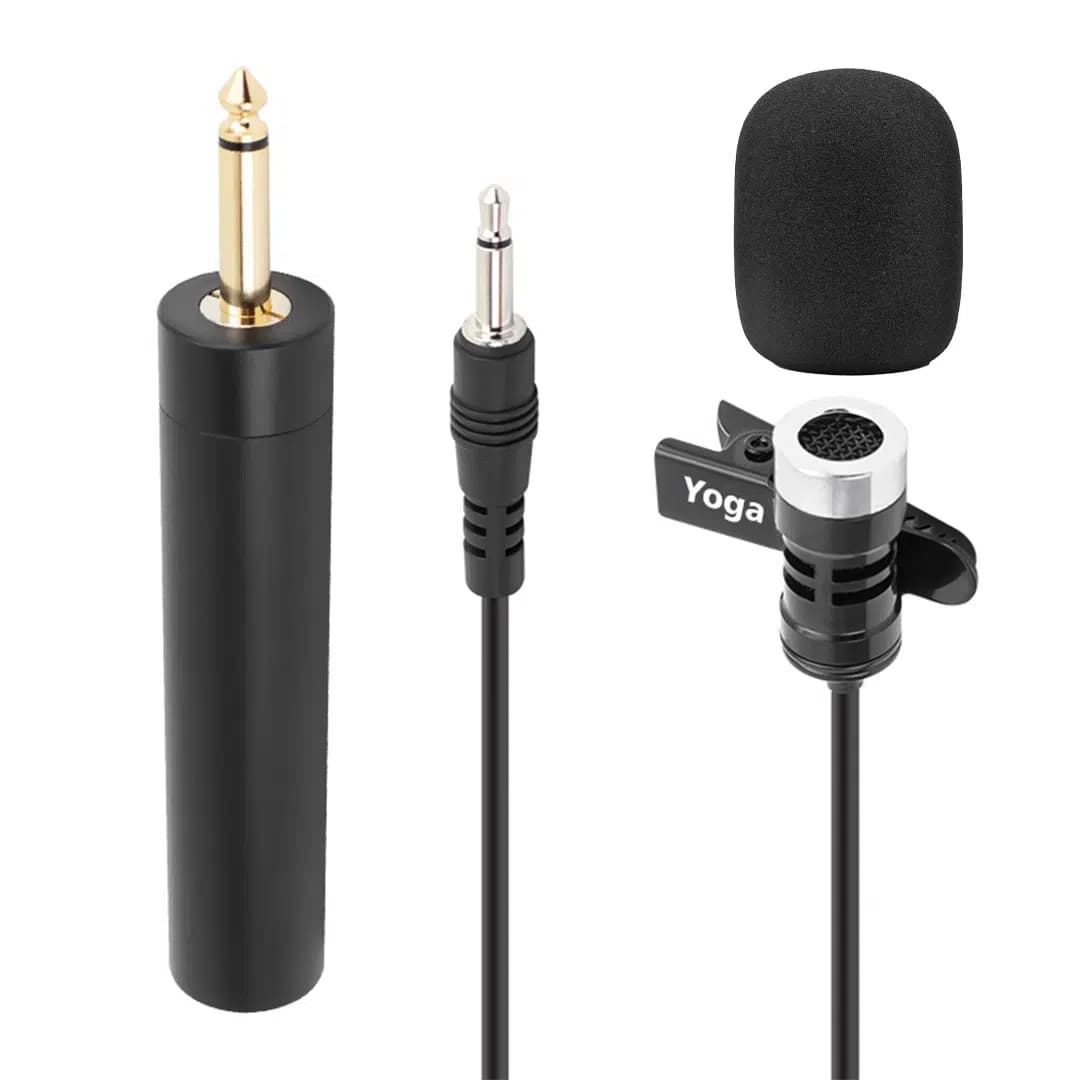 Yoga YTM-CM120 4 Metre Kablolu Hassas Kondenser Yaka Mikrofonu - Seyyar Elektronik