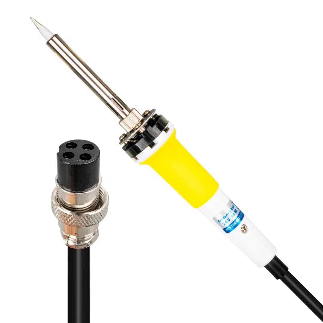 ZD-1937, ZD-937 ve ZD-931 İçin Class 4 Pinli Dişi Yedek Havya Sapı - Seyyar Elektronik