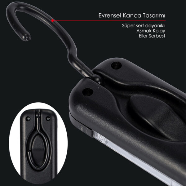 Powermaster PM-14905 220 Volt 7 Metre Kablolu 100 Ledli Seyyar Çalışma Lambası Özellikleri