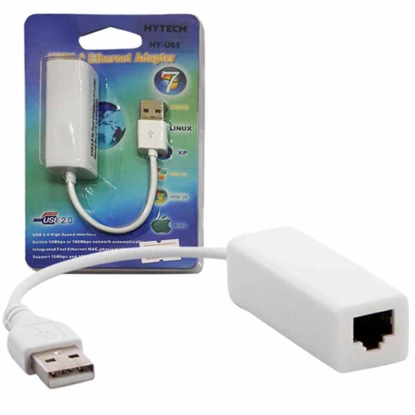 Hytech HY-U65 Usb 2.0 To RJ45 Ethernet Çevirici Özellikleri