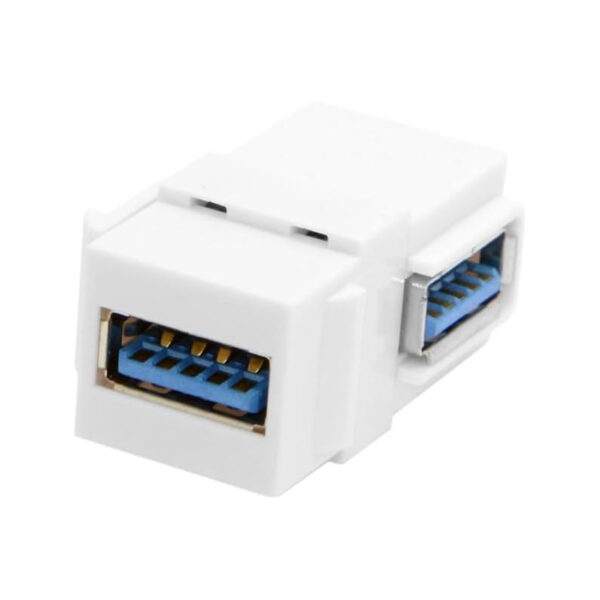 Powermaster PM-25355 USB 3.0 Beyaz 90 Derece Dişi-Dişi Konnektör Özellikleri