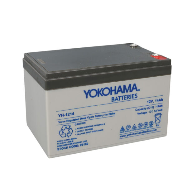 Yokohama YH-1214 12 Volt - 14 Amper Elektrikli Bisiklet Aküsü (150x95x98 mm) Özellikleri