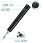 Bebird T5 5MP Kamera 3.5mm Lens Şarjlı WiFi Görüntülü Kulak Temizleyici