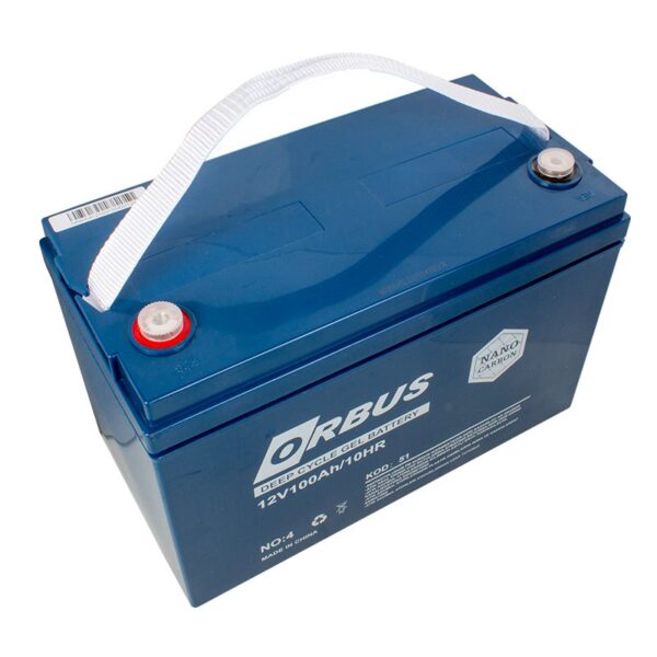 Orbus 12 Volt 100 Amper Karbon Jel Tip Akü (330x173x212 Mm) Özellikleri