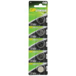 GP CR1616 Lityum 3 Volt Pil 5'li Paket Özellikleri