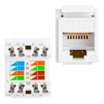 Rj 45 Cat6 Şase 180° Keystone Jack Özellikleri