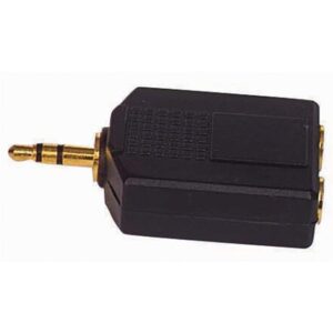3.5 Mm Stereo Erkek - 2x6.3 Mm Stereo Dişi Çevirici Jack