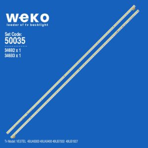 Telefunken 49TU6060 49'' inç 2 Adet Tv Led Bar