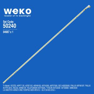 Vestel 40PF7120 40'' inç 1 Adet Tv Led Bar