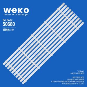 Beko B50L8870 50'' inç 10 Adet Tv Led Bar