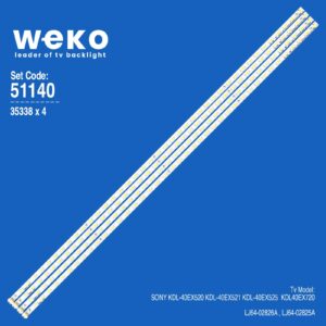 Sony KDL40EX720 40'' 4 Adet Tv Led Bar
