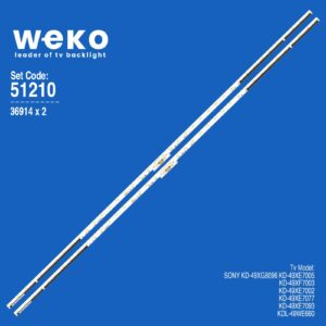 Sony KD-49XE7093 49'' 2 Adet Tv Led Bar