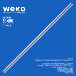Samsung QE65Q60RATXTK 65'' 2 Adet Tv Led Bar
