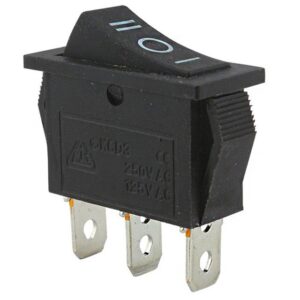 IC-117 Dar Işıksız On-Off-On 3P Yaylı Anahtar