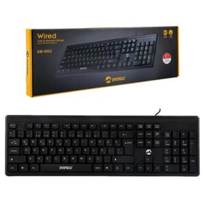 Everest KB-1002 Siyah USB F Standart Klavye