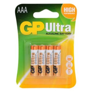GP 24AU-2U4 Alkalin İnce Kalem Pil 4lü
