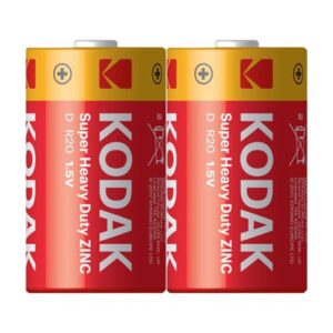 Kodak Super Heavy Duty D Boy (R20) Pil 2'li Paket