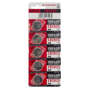 Maxell CR 2025 Lithium Pil 5’li Paket