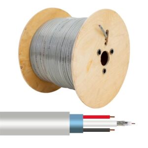 Powermaster 2+1x0.22 Mm CCTV Kamera Kablosu 250 Metre