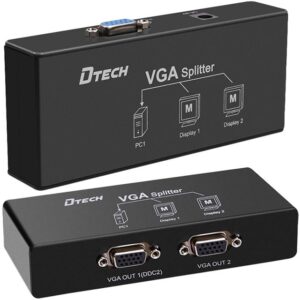 Powermaster 2 Port 250 Mhz (1920X1080) VGA Splitter Dağıtıcı DF-2502