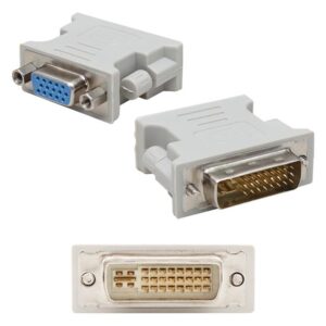 DVI Erkek - VGA Dişi Çevirici 24+5 Pin