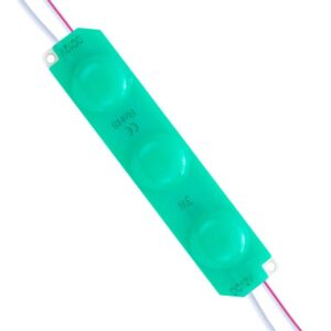Powermaster 12 Volt 3 Watt Yeşil 2835 93 X 21 Mm IP65 220 - 240 Lümen 180 Derece Modül Led