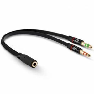 Powermaster Kulaklık Mikrofon Hoparlör Çevirici Ayırıcı Kablo 20 Cm