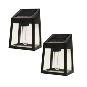 Powermaster PM-14916 Solar Güneş Enerjili Gece Sensörlü Bahçe Aydınlatma Lambası (2'li Paket)