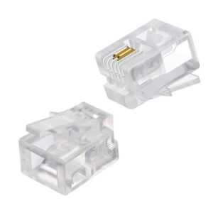 Powermaster RJ11 Telefon Soketi 6P/2C (100 Adet)