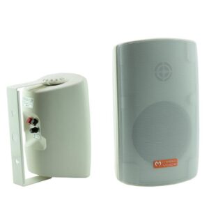 Magicvoice MV-38 11 Cm Trafolu 50 W Beyaz Sütun Hoparlör 2'li Takım
