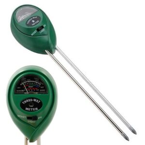 Noyafa TR-01 Analog Toprak Analiz Test Cihazı PH-SU NEM-IŞIK Metre Ölçer