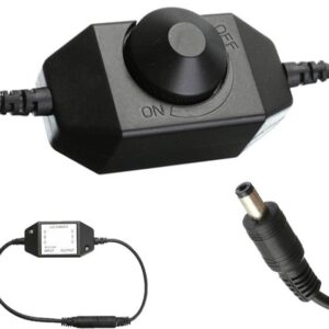 Powermaster DC12V-DC24V 2A Tek Renkli Şerit Led Dimmer Işık Şiddeti Kontrolü