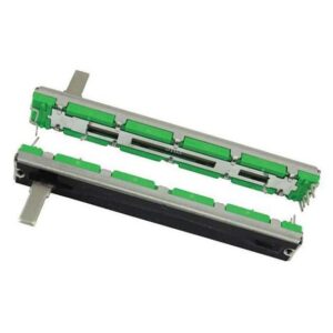Sürgülü 10x75mm Uzun Pot B103 (DJ Pot Yeşil Mixerler İçin)