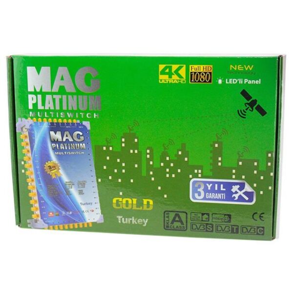 Mag Platinum 10-8 Sonlu Uydu Santrali