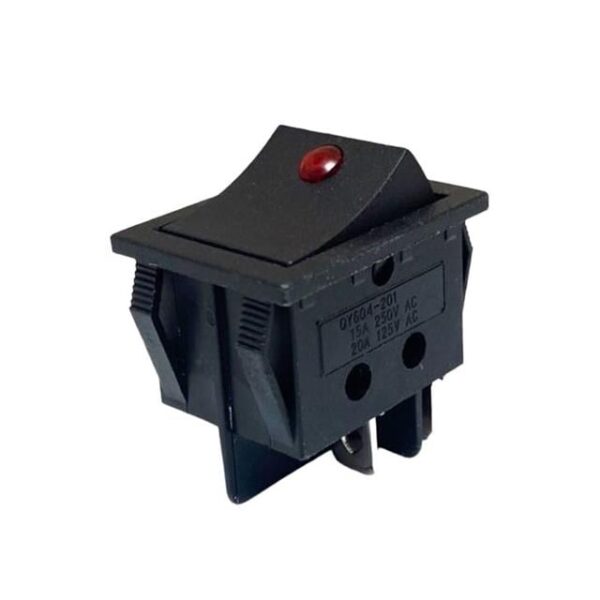 IC-104D 220 Volt Geniş Nokta Işıklı On-Off Anahtar