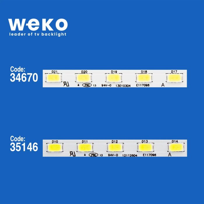 Sunny AN525L12AT011-SDFM 50'' inç 2 Adet Tv Led Bar