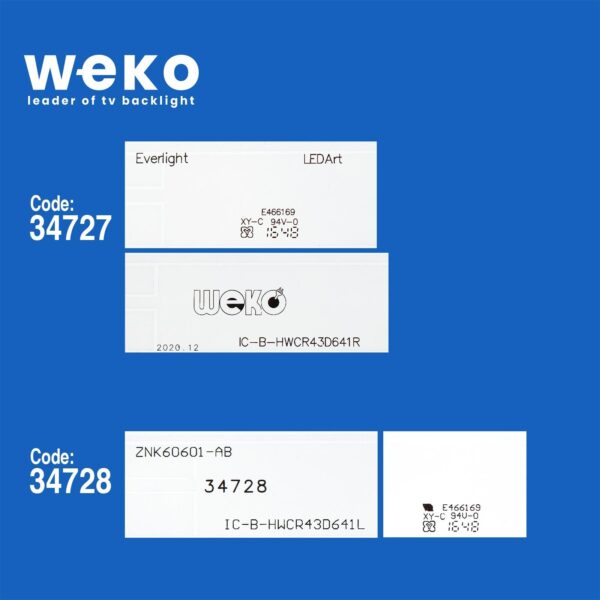 Beko B43L 5531 4W2 43'' inç 10 Adet Tv Led Bar
