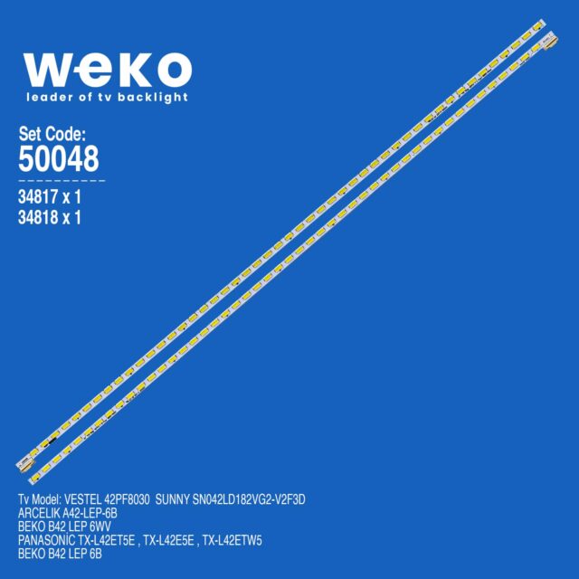 Beko B42 LEP 6WV 42'' inç 2 Adet Tv Led Bar