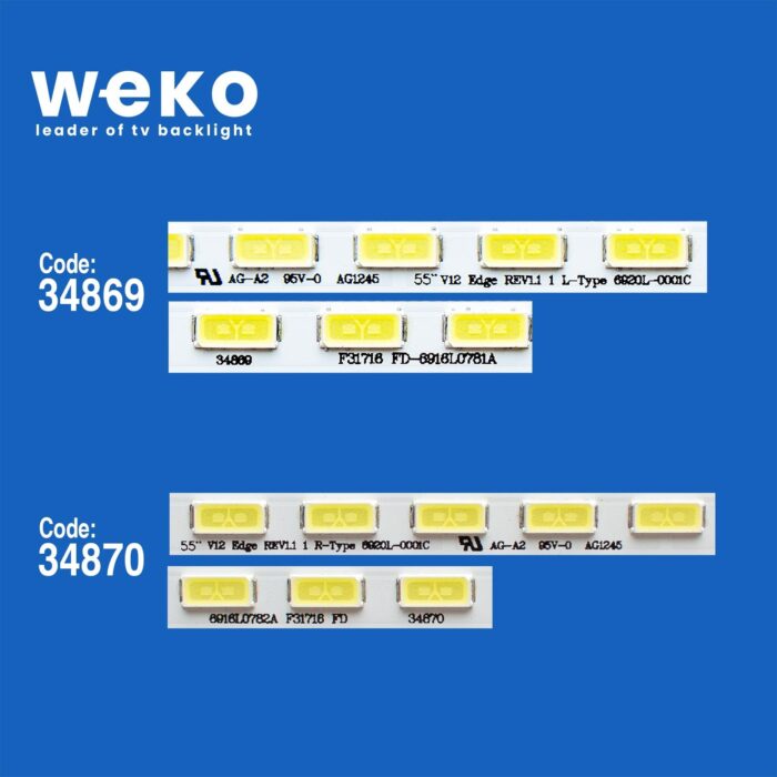 Panasonic Tx-L55ET5E 55'' inç 2 Adet Tv Led Bar