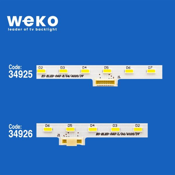 Sony KDL-50W800B 50'' inç 2 Adet Tv Led Bar
