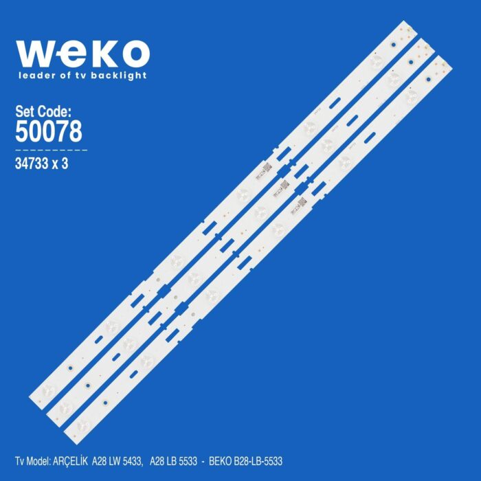 Beko B28-LB-5533 28'' inç 3 Adet Tv Led Bar