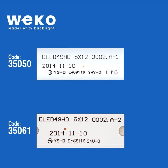 Woon WN49LD5851/0100 49'' inç 10 Adet Tv Led Bar