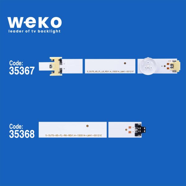 Samsung UA65MU7000 65'' inç 16 Adet Tv Led Bar
