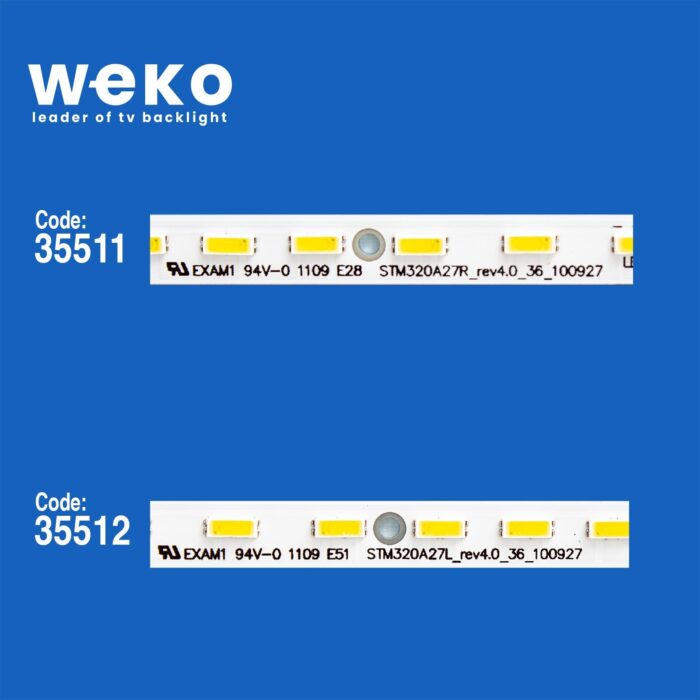 Panasonic TC-L32X5E 32'' inç 2 Adet Tv Led Bar