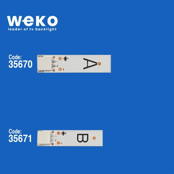 Telefunken D55U400M4CWI 55'' inç 7 Adet Tv Led Bar (Seri 1)
