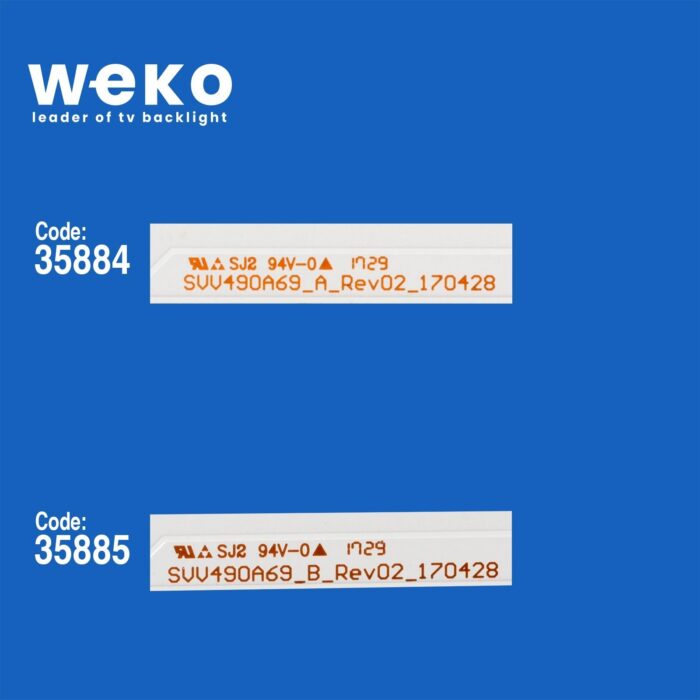 Vestel 49UD8400 49'' inç 8 Adet Tv Led Bar