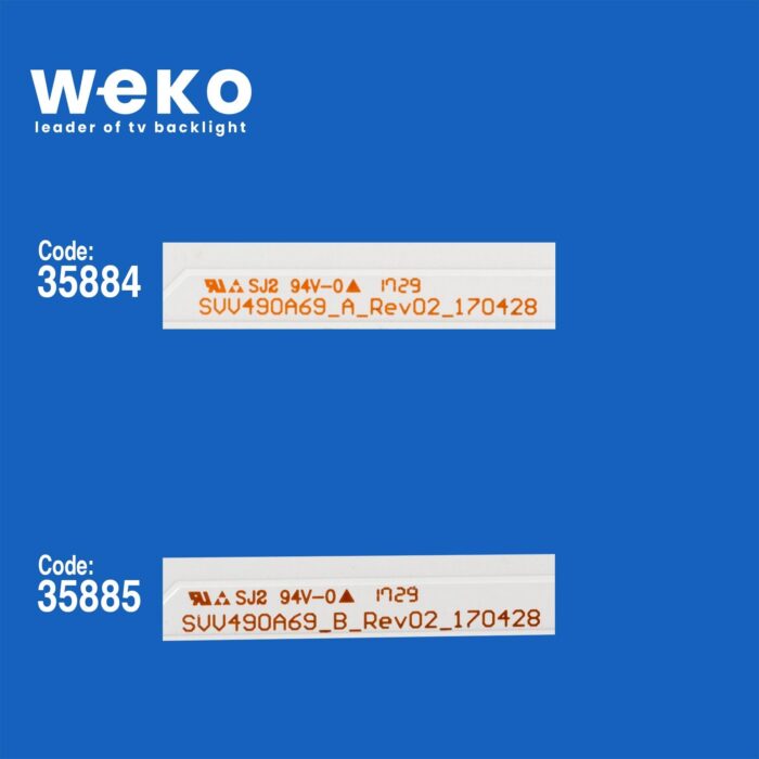 Vestel 49UD8500 49'' inç 8 Adet Tv Led Bar