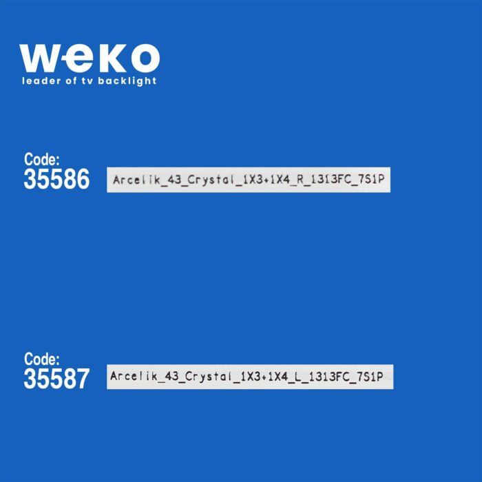 Beko B43L 6752 5B 43'' inç 8 Adet Tv Led Bar